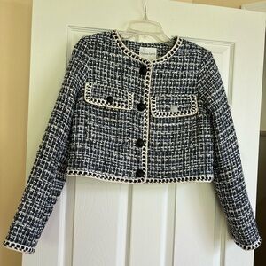 Christian Lacroix Tweed Cropped Blazer